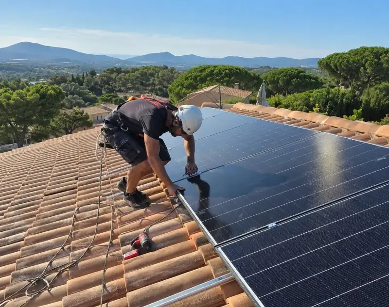Installateur panneaux solaires Montmelas-Saint-Sorlin — pose photovoltaïque sur toiture