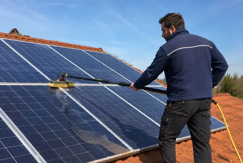 Nettoyage et entretien de panneaux solaires à Montmelas-Saint-Sorlin